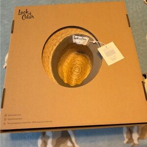 Lack of Color Natural Straw Hat